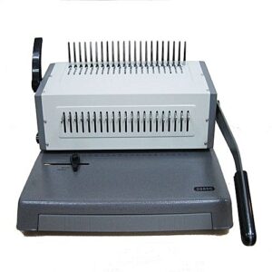 Pantone 2088C 21 Hole Manual Punch Spiral Binding Machine