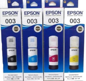 Epson Original 003 65ml Multi Color Ink Bottle
